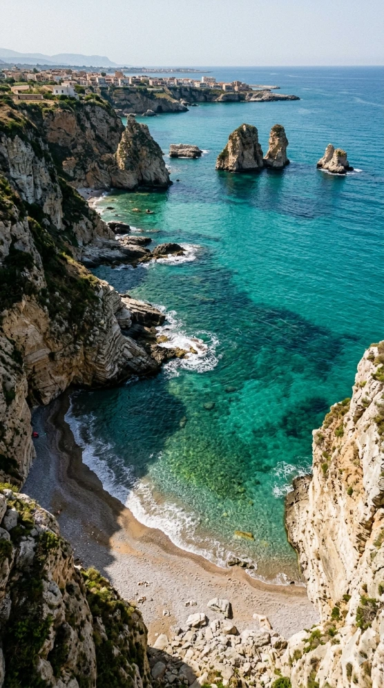 A Baía de Terrasini